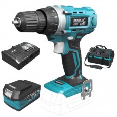Dedra Set Masina de gaurit si insurubat SAS+ALL acumulator Li-Ion 18V 4.0Ah incarcator 125W si geanta